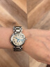 浪琴（LONGINES）瑞士手表 心月系列 月相石英钢带女表  L81154716 实拍图
