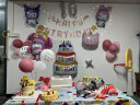 欧妮姿生日数字气球生日装饰场景布置宝宝周岁生日布置派对0-4 实拍图