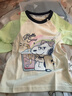 史努比（SNOOPY）童裝兒童保暖內衣男女童睡衣加絨保暖厚款衣服中大童秋衣秋褲套裝 曬單實(shí)拍圖