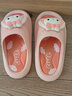 圣閑夏季女童涼拖鞋公主卡通室內防滑浴室洗澡可愛(ài)軟底中小童兒童拖鞋 粉色 35/36碼(內長(cháng)21CM適合9-10周歲) 曬單實(shí)拍圖