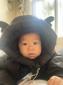 齊齊熊（ciciibear）【鵝絨服】男童鵝絨羽絨服寶寶冬季外套兒童中長(cháng)款加厚保暖 黑曜色-蓄熱鵝絨 清潔度1000+ 90 【充絨量70g，87-96】 曬單實(shí)拍圖