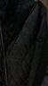 卓凡尼·華倫天奴（GIOVANNI VALENTINO）商務(wù)休閑衣服男士立領(lǐng)棉服外套菱形格輕薄保暖上衣 軍綠 L 曬單實(shí)拍圖