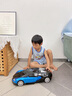 TINABELL英國品牌兒童玩具手勢感應變形遙控汽車送男孩玩具機器人生日禮物 四控48cm巨無霸-烤漆藍 曬單實拍圖