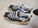 斯凱奇（Skechers）黑白金熊貓鞋男鞋秋季復古厚底增高老爹鞋休閑運動(dòng)鞋666114 曬單實(shí)拍圖
