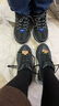 斯凱奇（Skechers）女鞋秋季戶外防滑登山徒步鞋抓地防護(hù)耐磨越野運(yùn)動(dòng)跑步鞋七夕禮物 木炭色/黑色/CCBK 37 曬單實(shí)拍圖