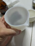 畢方器物（BifongWare） 冰種玉瓷公道杯茶道分茶器德化羊脂玉白瓷家用茶海公杯陶瓷素燒分茶勻杯 璞玉瓷如意茶海(1個(gè)) 曬單實(shí)拍圖