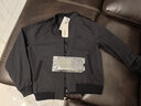 AKSERIES新復古回潮時(shí)尚百搭易穿搭外套哈靈頓休閑夾克男AK男裝2204222 炭黑色 L 曬單實(shí)拍圖