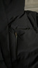 利郎【三防DX膜】羽絨服男雙層內(nèi)膽經(jīng)編彈力保暖連帽外套黑灰185 曬單實拍圖