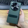 鑫京都 oppo find n3手機(jī)殼N3折疊屏保護(hù)套防偷窺帶支架鏡頭全包防摔散熱殼膜一體素皮超薄殼 【千山綠-防窺版】鉸鏈全包 奢華皮質(zhì)感 OPPO Find N3 曬單實拍圖