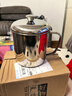 百暢（BAICHANG）316不銹鋼茶杯大容量防摔水杯懷舊老式帶蓋泡茶缸子口杯帶手柄 （316）13CM單層水杯（帶蓋） 77292951D3 曬單實(shí)拍圖