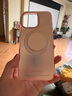 CARE CASE透粉灰電鍍鈦色磁吸防摔手機殼 適用于蘋(píng)果iPhone17 16 15 14 13ProMax 原創(chuàng  )設計 magsafe充電 透粉灰電鍍磁吸手機殼+粉色電鍍磁吸支架 iPhone 15 Pro Max 曬單實(shí)拍圖