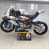 澄拼新品寶馬M1000RR摩托車(chē)積木機械組高難度拼裝玩具機車(chē)模型禮物 寶馬M1000R+遙控燈光+亞克力盒 曬單實(shí)拍圖