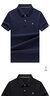 皮爾卡丹（pierre cardin）輕奢高檔大碼純棉短袖T恤男夏季polo.衫胖子加肥加大寬松肥佬翻領(lǐng) A款寶藍(lán)色 5XL 220-240斤 曬單實(shí)拍圖