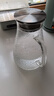 青蘋果冷水壺涼水壺硼硅耐熱玻璃冷熱水壺嘟嘟壺1.8L大容量家用飯店通用 曬單實拍圖