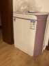 小鸭3.5公斤双缸小型半自动迷你洗衣机 婴儿小洗衣机 内衣裤洗衣机小型 臭氧款 XPB35-1606S 实拍图