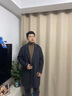 callisto卡利斯特【雙排扣 手工雙面羊毛大衣】秋冬男中長(cháng)款呢子外套保暖 深灰色 2XL （54碼） 曬單實(shí)拍圖