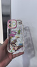 俏皮畫適用iPhone16ProMax手機(jī)殼透明硅膠可愛卡通蠟筆小新蘋果15plus鏡頭全包防摔感男女輕薄奶油殼 白色綠圈-零食小新 iPhone 16 Pro Max 曬單實(shí)拍圖