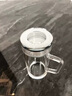 溪谷天然水晶杯帶把手加厚防燙男士原礦水晶辦公杯綠茶水杯 單只 400ml 禮盒裝 曬單實拍圖
