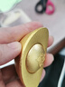 福光普照仿真金元寶銀色元寶擺件轉轉聚寶盆配件工藝品手把件轉開(kāi)業(yè)禮品 【合金】6CM元寶（可轉動(dòng)） 曬單實(shí)拍圖