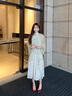 鳳蝶兒新中式連衣裙2024年女裝夏季新款韓版溫柔風吊帶氣質(zhì)婉約國風旗袍 開衫+旗袍 M 曬單實拍圖