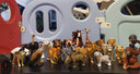 思樂(lè )（Schleich S）新年禮物仿真動(dòng)物模型母公牛長(cháng)角牛奶牛犢男孩女孩兒童玩具3+ 瑞士褐牛母牛13874 曬單實(shí)拍圖
