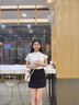 MK輕奢包包女包單肩包女士斜挎小方包七夕情人節(jié)禮物送女友老婆 白色（禮盒裝） 曬單實(shí)拍圖