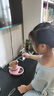 活石（LIVING STONES）兒童迷你廚房真煮全套裝小廚房玩具可以做飯7-14歲食品級小孩專用 44件粉（兩湯鍋+蒸籠+電飯煲） 女孩生日禮物9-12歲 曬單實拍圖