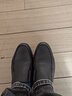 紅蜻蜓皮鞋男士真皮鞋加絨冬季商務(wù)休閑正裝鞋軟面軟底爸爸鞋子男 WTA223311-加絨 43 曬單實(shí)拍圖