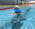 361°儿童游泳包干湿分离防水收纳袋男女宝宝专用双肩包 藏青机器人 实拍图