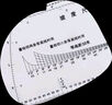 兵行 高精度1:50000經(jīng)緯度尺坡度尺地理坐標尺軍事地形學識圖用圖作業(yè)尺指揮尺守拙尺 3.2經(jīng)度3.7緯度 曬單實拍圖