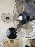 志高（CHIGO）电风扇落地扇家用台式夏天小宿舍遥控立式摇头工业大风力电扇 16英寸机械五叶三档定时1.7米线 实拍图