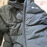 安踏四防科技|速暖羽絨服男士冬季防潑水連帽保暖短款面包服夾克外套 【L碼充絨175g-字母款】棋盤灰-2 L 男175 曬單實(shí)拍圖