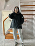 迪桑特（DESCENTE）【陳偉霆同款】迪桑特 SNOWBOARD STYLE 男女同款 梭織外套夾克 BK-BLACK L (175/96A) 曬單實(shí)拍圖