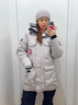 加拿大鵝（Canada Goose）Expedition 女士派克大衣戶(hù)外休閑外套大鵝羽絨服 2051W 432 石灰色 M 曬單實(shí)拍圖