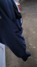 唐號校服褲男夏季褲子男學(xué)生運動(dòng)衛褲三條杠休閑褲男女條紋藏青色校褲 一條杠藏青色 L 曬單實(shí)拍圖