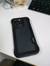 YSGUDU 適用iPhone撞色無(wú)邊框手機殼APPLE無(wú)邊蘋(píng)果無(wú)框散熱透氣鏤空防摔半包保護套 黑色 蘋(píng)果14pro 曬單實(shí)拍圖
