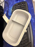 MOLANDOO免注水電熱飯盒加熱保溫飯盒可插電熱飯熱菜帶飯神器上班族辦公室 不粘雙分隔內(nèi)膽-飯盒+餐具包 0.9L 曬單實(shí)拍圖