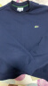 LACOSTE法国鳄鱼男装24年新款经典简约休闲卫衣外套|SH1645 166/藏青色 5/180 晒单实拍图