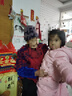 笛莎（DEESHA）童裝女童2024冬季新款女寶寶可愛糖果色三防中長款加厚連帽羽絨服 粉色 110 曬單實拍圖