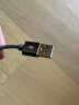 毕亚兹弯头三合一快充数据线USB to Type-C/Lightning/Micro1拖3游戏充电线2.29米灰支持苹果15华为小米 实拍图