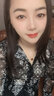 法梵希四葉草項(xiàng)鏈女18K彩金黑瑪瑙吊墜玫瑰金鎖骨鏈七夕情人節(jié)生日禮物 玫瑰金紅瑪瑙 曬單實(shí)拍圖