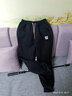 皮爾卡丹（pierre cardin）加絨加厚運動(dòng)褲子女2025秋冬新款休閑哈倫衛褲束腳褲寬松顯瘦外穿 黑色【款】 加絨 L 建議105-120斤 曬單實(shí)拍圖