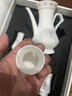 禮司府青蓮賀酒白酒杯酒具套裝分酒器酒杯禮盒高檔退休喬遷教師節(jié)禮物 一壺四杯-禮盒裝 曬單實(shí)拍圖