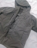 唐獅（TonLion）2023羽絨服男工裝寬松連帽上衣外套 深墨灰 M  曬單實拍圖