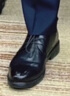 海澜之家HLA皮鞋男士商务休闲系带正装德比鞋子男HAAPXM2DBH171 黑色45 实拍图