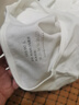 【萬單爆款】精梳棉純棉秋衣秋褲純棉套裝圓領棉毛衫打底保暖內衣 女士套裝-珍珠白2019 L 100-120斤 曬單實拍圖