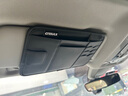 卡布倫汽車遮陽板收納夾多功能車載車內(nèi)眼鏡夾卡片夾收納袋證件夾收納套 遮陽板收納包B款 曬單實(shí)拍圖