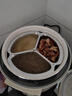 韓派（HAP）電壓力鍋家用三格內(nèi)膽電飯煲多功能鴛鴦膽電火鍋智能高壓力鍋 語音陶瓷釉款【三格膽+不粘膽+蒸盤+雙蓋】 5L 曬單實(shí)拍圖