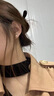 花有心柿s999純銀耳釘女純銀耳飾養耳洞耳環(huán)耳釘2024年新款爆款免摘防過(guò)敏 【四葉草】999純銀耳釘一對 曬單實(shí)拍圖