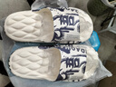 安尚芬不臭腳夏季涼拖鞋男士戶(hù)外穿軟?居家浴室防滑按摩?踩屎感地板拖 白青【3.0質(zhì)感防臭升級】 42-43 (265mm) 適合41-42 曬單實(shí)拍圖